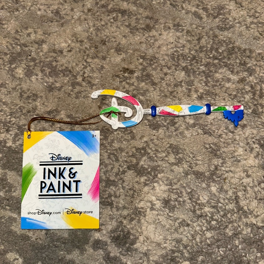 Disney Ink and Paint Key - Brand New